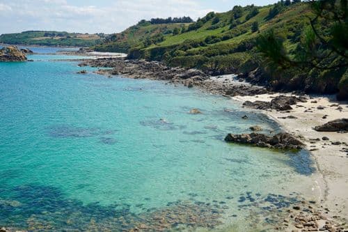 Bretagne, bleu et vert