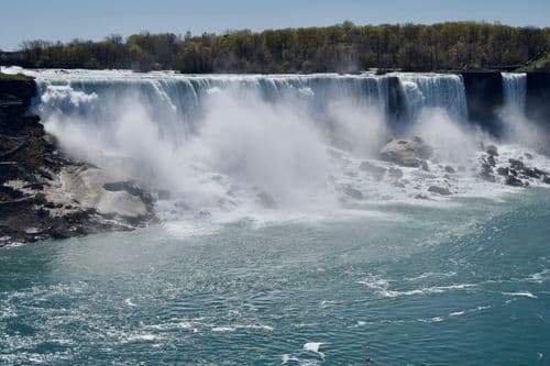 American Falls, Niagara coté Canada