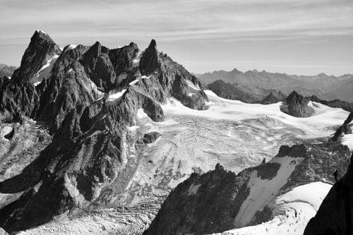Dent du Géant — Dent du Géant, Chamonix, France | tirage d'art montagne Fine Art