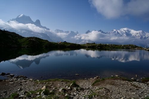 Lac de Cheserys — Lago Cheserys | impresión artística de montaña Fine Art